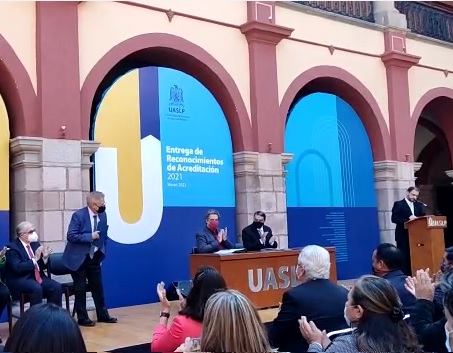 Entrega de Reconocimientos Universidad Autónoma de San Luis Potosí