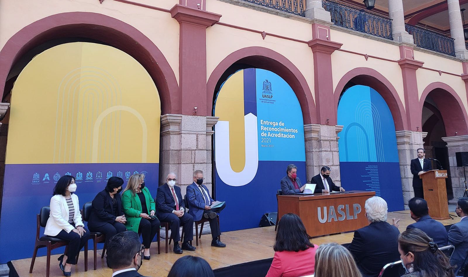 Entrega de resultados de la Universidad Aut&oacute;noma de San Luis Potos&iacute;