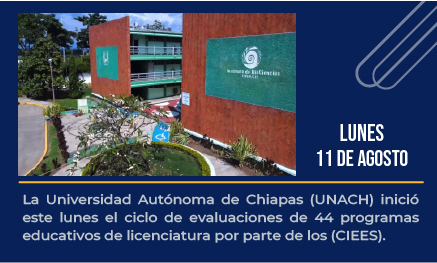 UNACH inicia la evaluación de 44 programas educativos